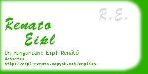renato eipl business card