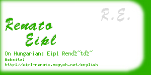 renato eipl business card